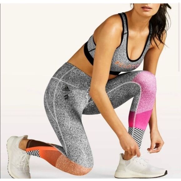 Adidas x Peloton 7/8 Length HEAT.RDY Tights Leggings Size XS - Picture 3 of 11